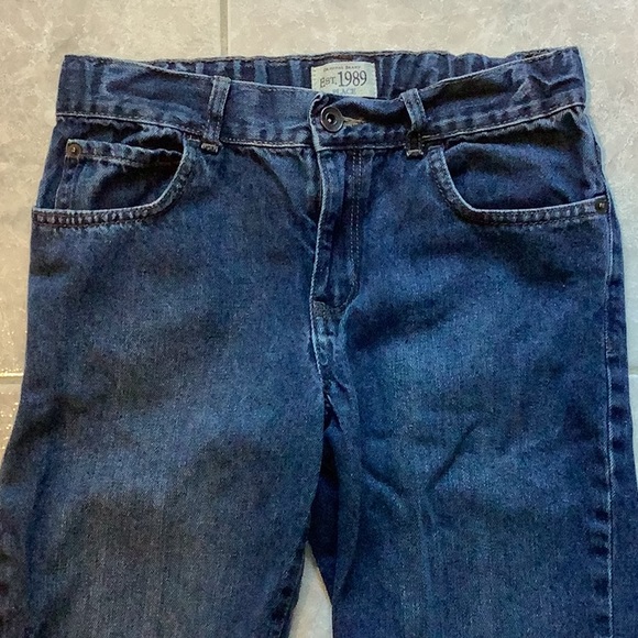 💕 Children’s Place Straight Cut Jeans sz12 Adjustable Waist - Picture 1 of 11